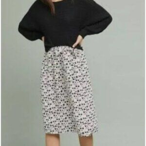 Porrige Anthropologie chic skirt with tie waist